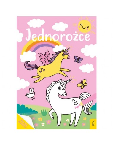 Moja kolorowanka Jednorożce
