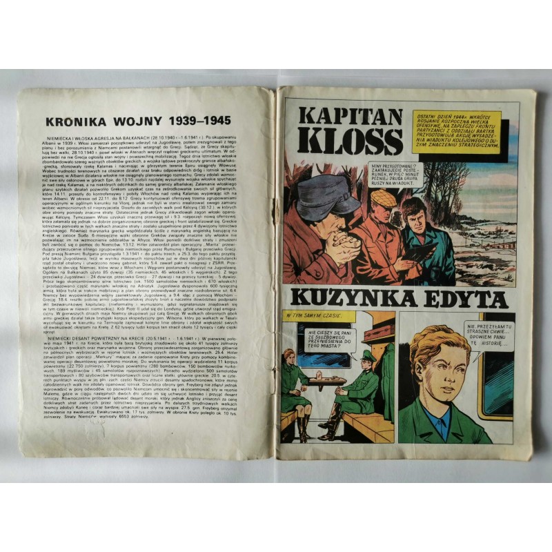 Kapitan Kloss nr 4 Kuzynka Edyta