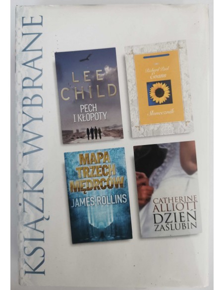 Książki wybrane Readers Digest 4 tytuły w 1