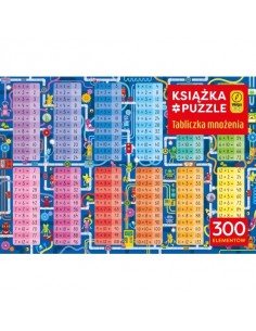 Książka i puzzle Tabliczka mnożenia