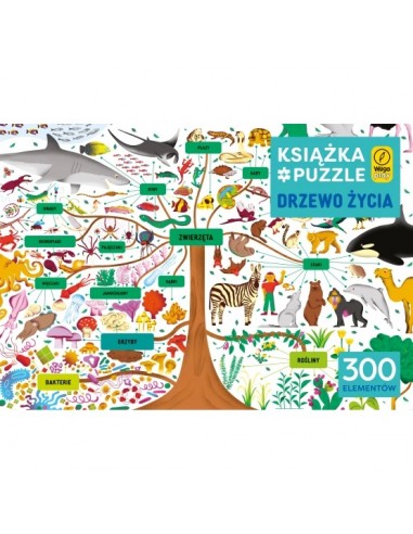 Książka i puzzle Drzewo życia