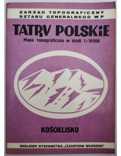 Tatry Polskie Kościelisko Mapa Topograficzna