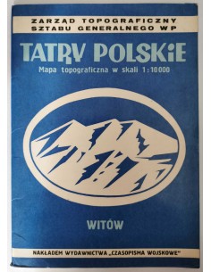 Tatry Polskie Witów Mapa Topograficzna
