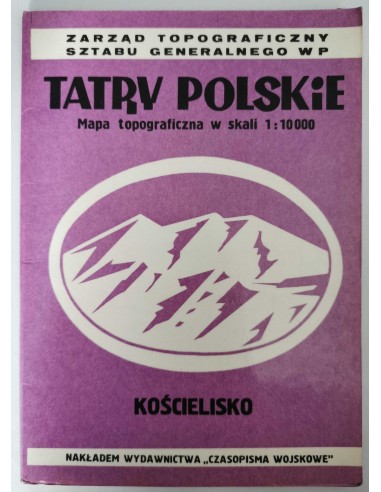 Tatry Polskie Kościelisko Mapa Topograficzna