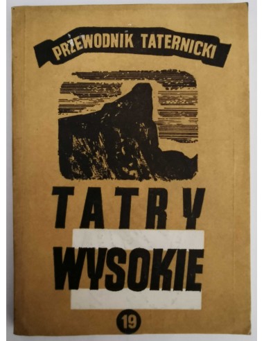Paryski - Przewodnik Taternicki Tatry Wysokie...
