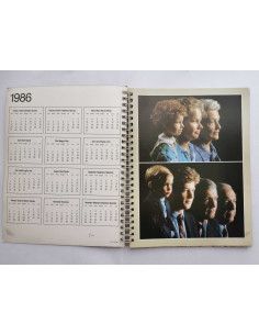 Kalendarz Unicef 1986 2