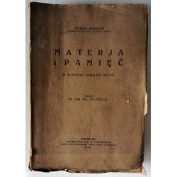 Bergson - Materja i pamięć