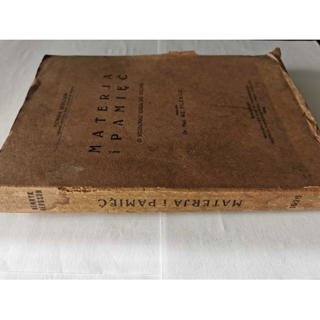 Bergson - Materja i pamięć