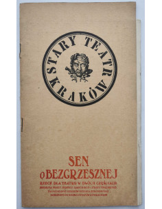 Teatr Stary Sen o Bezgrzesznej + bilet Repertuar