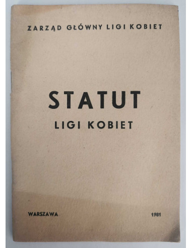 Statut Ligi Kobiet