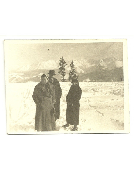 Na spacerze w górach Zima 1939