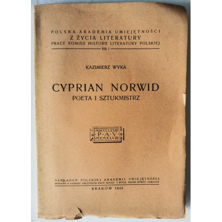 Wyka - Cyprian Norwid Poeta i sztukmistrz