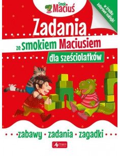 Zadania ze smokiem Maciusiem dla sześciolatków