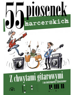 Zestaw 55 Piosenek z chwytami gitarowymi 2