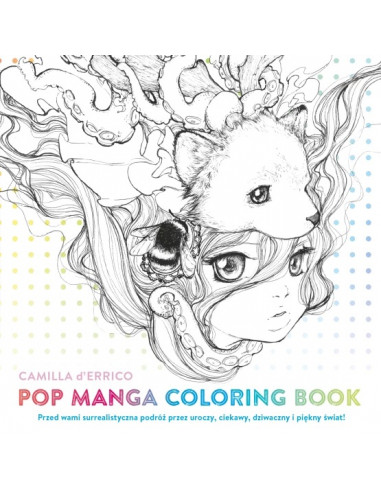 D'Errico - Pop manga coloring book