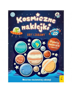 Kosmiczne naklejki Gry i zabawy