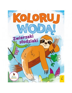 Koloruj wodą Zwierzaki słodziaki