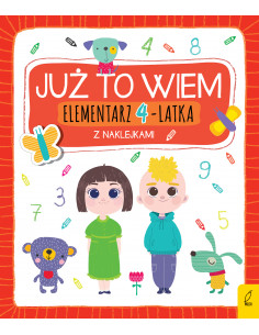 Już to wiem Elementarz 4-latka z naklejkami