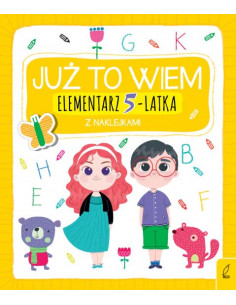 Już to wiem Elementarz 5-latka z naklejkami