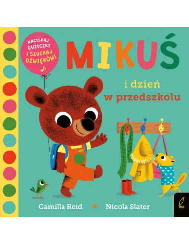 Książka dźwiękowa Mikuś i dzień w przedszkolu