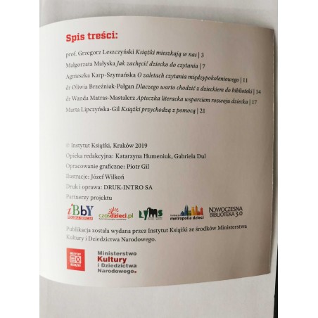 Książką połączeni Przedszkolak idzie do biblioteki