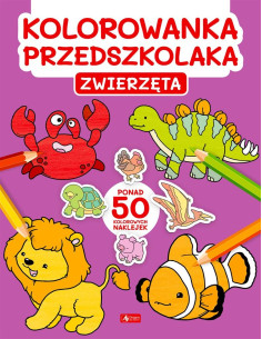 Kolorowanka przedszkolaka Zwierzęta