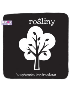Rośliny Książeczka kontrastowa