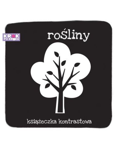 Rośliny Książeczka kontrastowa
