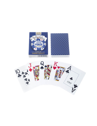 Karty do gry Poker 100% plastik