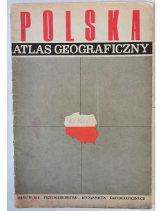 Atlas geograficzny Polska 1966