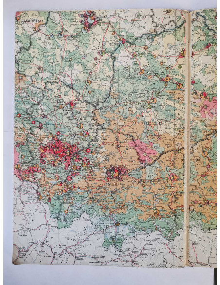 Atlas geograficzny Polska 1966