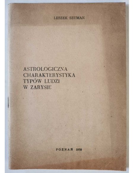 Szuman - Astrologiczna charakterystyka typów ludzi