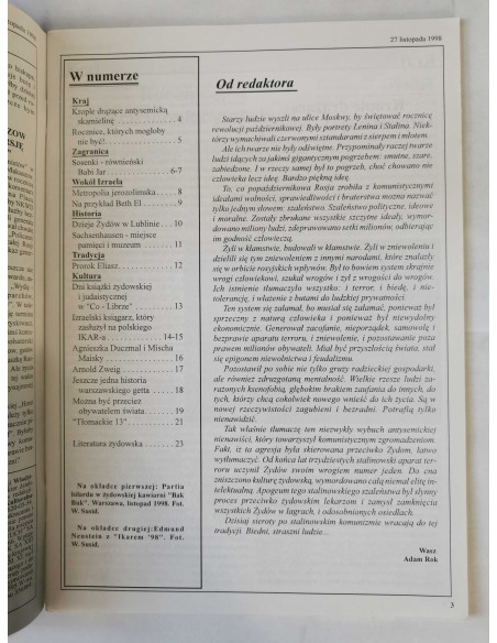 Słowo Żydowskie 24 1998
