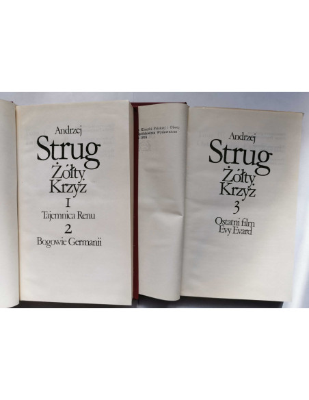 Strug - Żółty Krzyż 3 tomy