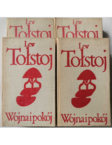 Tołstoj - Wojna i pokój 4 tomy