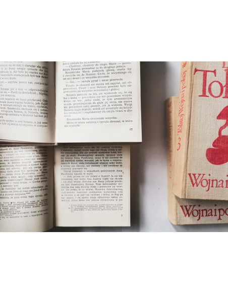 Tołstoj - Wojna i pokój 4 tomy