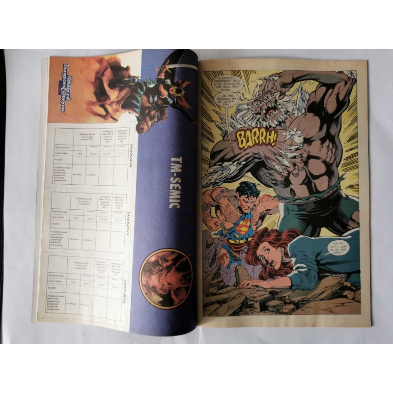 Superman 8/95 Śmierć Supermana UNIKAT