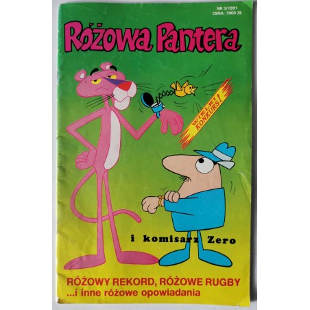 Różowa Pantera 3/1991 Różowy rekord Różowe rugby