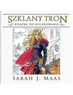 Maas -  Szklany tron Książka do kolorowania
