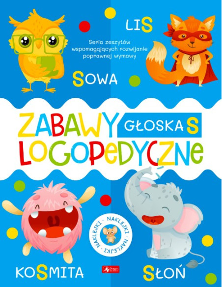 Zestaw Zabawy logopedyczne Głoska F T S C