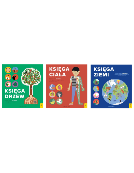 Zestaw Encyklopedia z folią Księga ciała drzew ziemi