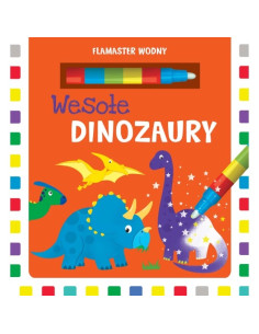 Flamaster wodny Wesołe dinozaury