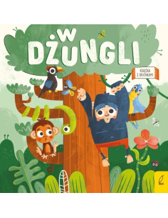 Książka z okienkami W dżungli