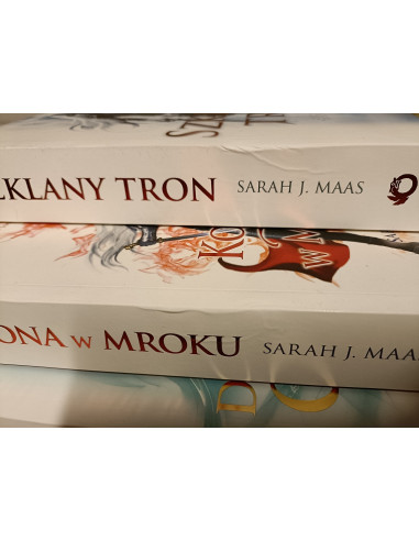 Zestaw Maas Szklany Tron 3 tomy