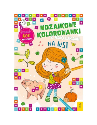 Mozaikowe kolorowanki Na wsi