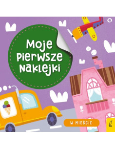 Moje pierwsze naklejki W mieście