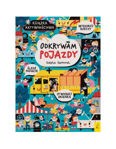 Odkrywam pojazdy Książka aktywnościowa