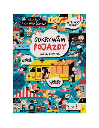 Odkrywam pojazdy Książka aktywnościowa